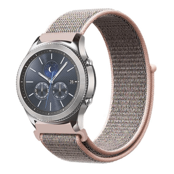 LENUO Silikonski pašček 22 mm svetlo roza