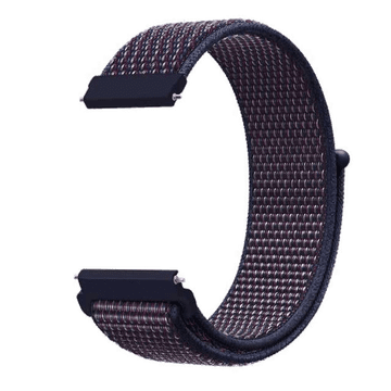 LENUO Silikonski pašček 22 mm moder