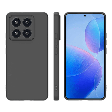 LENUO Ovitek Frosted za Xiaomi 14T črn