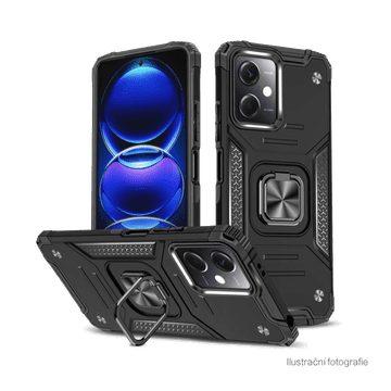 LENUO Ovitek Union Armor za Redmi Note 13 črn