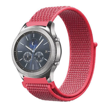 LENUO Silikonski pašček 22 mm rdeč