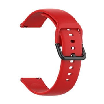 Xiaomi Silikonski pašček pas 20 mm (rdeč)
