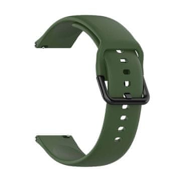Xiaomi Univerzalni silikonski pašček 20 mm (temno zelen)