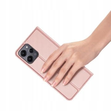Dux Ducis Preklopni ovitek za Xiaomi Redmi 12 4G - rožnato zlata
