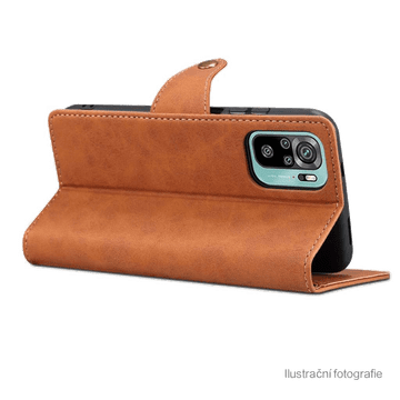 LENUO Preklopni ovitek za Redmi 13C rjava