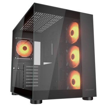 Cougar FV150 ohišje, RGB, Mid tower, črno (CGR-5KA1B-RGB)
