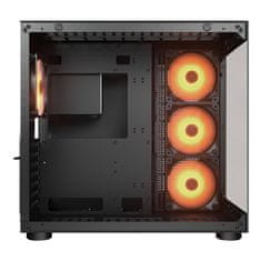 Cougar FV150 ohišje, RGB, Mid tower, črno (CGR-5KA1B-RGB)