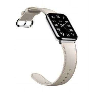 Xiaomi Usnjen pašček s hitrim odpenjanjem kremno bel