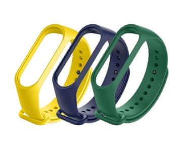 Xiaomi Mi Band Strap 5/6 (rumena, polnočno modra, temno zelena)