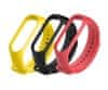Xiaomi Mi Band Strap 3/4 (rumena, črna, rdeča)