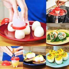 Alum online Silikonski modelčki za jajca – Egg Boil