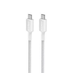 Anker kabel, USB-A na USB-C, pleten, 0,9 m, bel (A81H5G21)