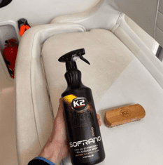 K2 Sofrano Pro Leather&Care pena za čiščenje in nego usnja, 1 l