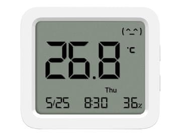 Xiaomi Smart Temperature and Humidity Monitor 3 merilec temperature in vlage