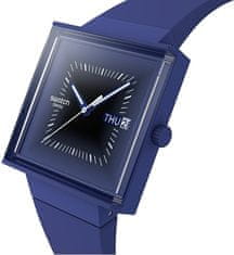 Swatch Squarely Blacklight SO34N700
