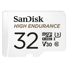 SanDisk HIGH ENDURANCE microSDHC kartica 32 GB, z adapterjem