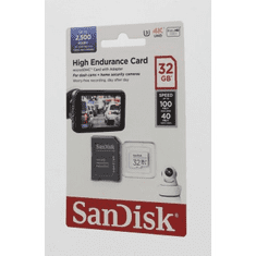 SanDisk HIGH ENDURANCE microSDHC kartica 32 GB, z adapterjem