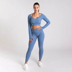 Smania 2-delni športni komplet Harmony S - Svetlo moder | Športni outfit | Ženski fitness komplet