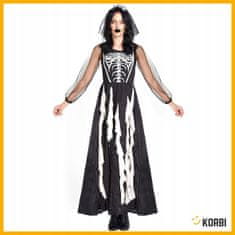 Korbi Kostum razpadajoče neveste – okostnjak, duh, pošast, komplet za Halloween