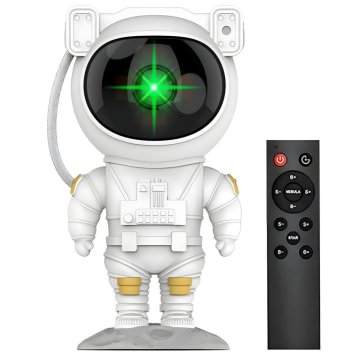 LIVEFY Astronaut projektor nočnega neba, bel