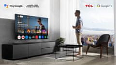 TCL 55C61K televizor, 55, 4K QD-Mini LED, Google TV, 144Hz, Onkyo zvok z Dolby Atmos