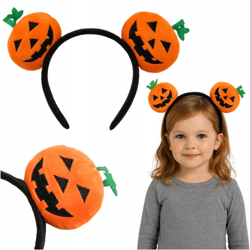 Korbi Naglavni trak za noč čarovnic z bučami – okrasni dodatek za kostum in zabave