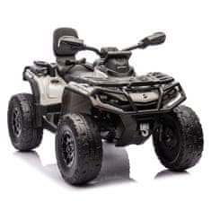 RAMIZ Licencirani 2-sedežni ATV štirikolesnik Can-Am Outlander 4x4 siva