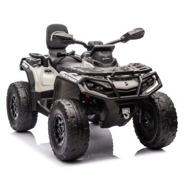 RAMIZ Licencirani 2-sedežni ATV štirikolesnik Can-Am Outlander 4x4 siva