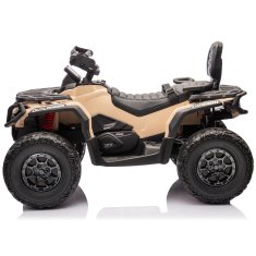 RAMIZ Licencirani 2-sedežni ATV štirikolesnik Can-Am Outlander 4x4 kaki