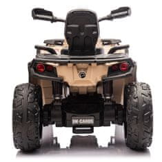 RAMIZ Licencirani 2-sedežni ATV štirikolesnik Can-Am Outlander 4x4 kaki