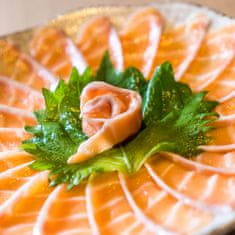 ILSA Cut nož za pršut, losos 30cm / črn / inox, pvc