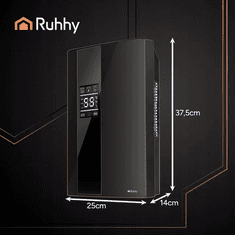 Ruhhy Razvlaževalec in čistilec zraka 26626, 90W, 650ml/2L, črn