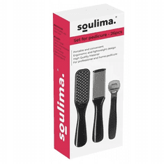 Soulima Komplet za pedikuro in manikuro za nohte , 26-delni set