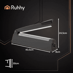 Ruhhy Aparat za varjenje folije PFS-300, 255W, 300mm