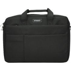Street Poslovna torba Sleek Black za prenosnik 15,6"