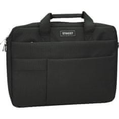 Street Poslovna torba Sleek Black za prenosnik 15,6"