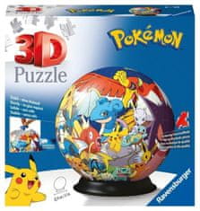 Ravensburger 3D Puzzle-Ball: Pokémon 72 kosov
