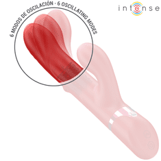 Intense VIBRATOR RABBIT Intense Lele Rotating & Oscillating Red