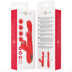 Intense VIBRATOR RABBIT Intense Katy Multifunction Red