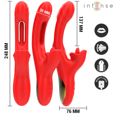 Intense VIBRATOR RABBIT Intense Jessica Multifunction Red