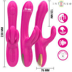 Intense VIBRATOR RABBIT Intense Britney Multifunction Pink