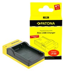 PATONA Foto polnilec Canon LP-E8 slim, USB-C