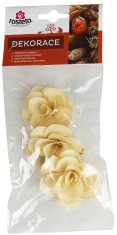 Okrasek - Palma Deco Rose 6 cm - 3 kosi