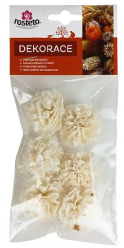 Sola Okraski - Goldstar 4 cm - 6 kosov