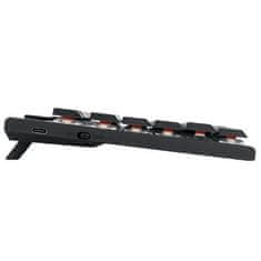 Redragon Horus Pro K618 tipkovnica, RGB, USB-C, Bluetooth, črna