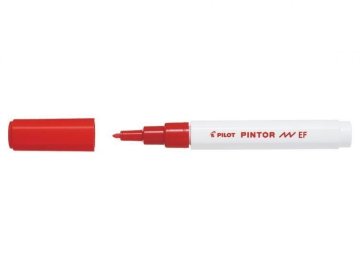Pilot Pintor Extra Fine akrilni marker 0,5-0,7 mm - rdeč