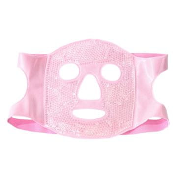 LIVEFY Mask dvostranska gelna maska za obraz, rožnata