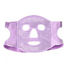 LIVEFY Mask dvostranska gelna maska za obraz, vijolična