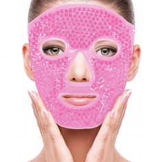 LIVEFY Mask dvostranska gelna maska za obraz, rožnata