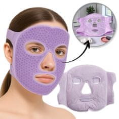 LIVEFY Mask dvostranska gelna maska za obraz, vijolična